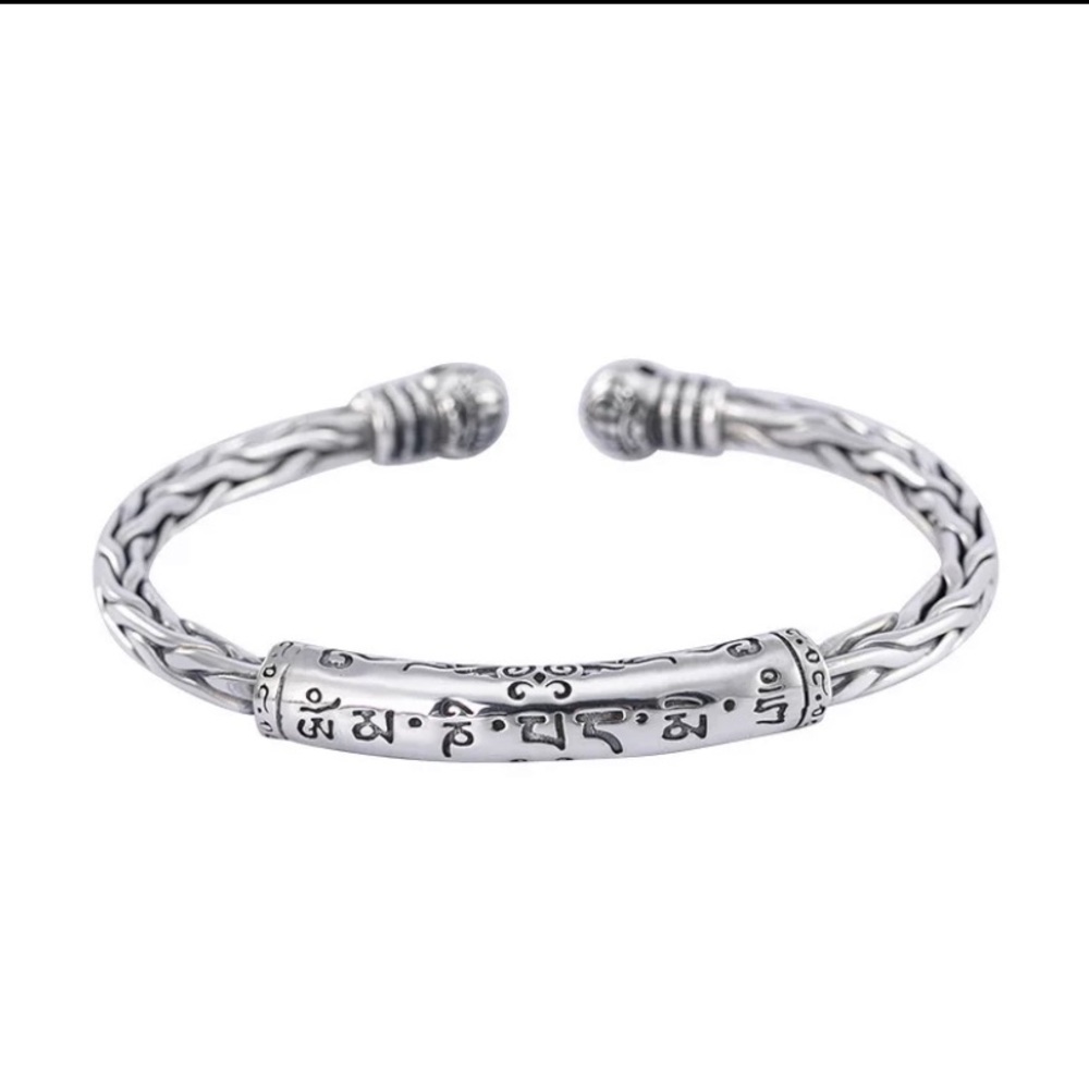 MEN OPEN CUFF BANGLE BRACELET